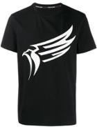 Roberto Cavalli Logo Print Crew Neck T-shirt - Black