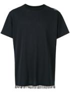 Yoshiokubo Fringed T-shirt - Black