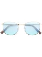 Le Specs Tinted Square Sunglasses - Metallic