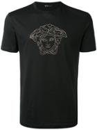 Versace Medusa Head Swarovski T-shirt - Black