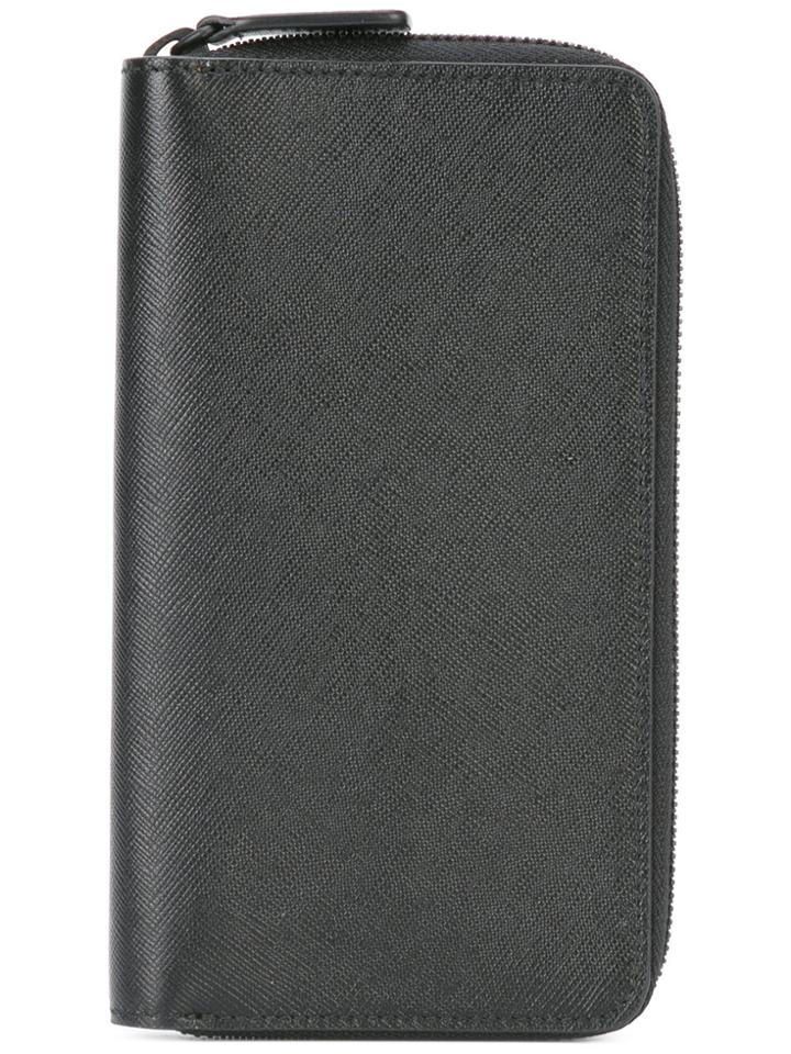 Common Projects All Around Zip Wallet - Black