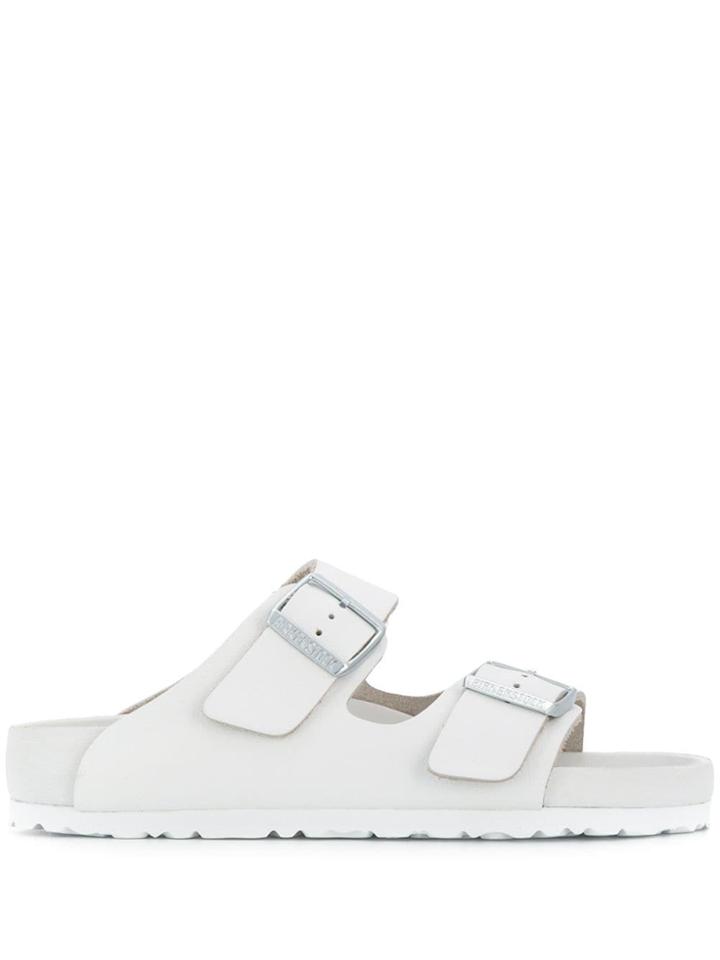 Birkenstock Arizona Double Buckle Sandals - White