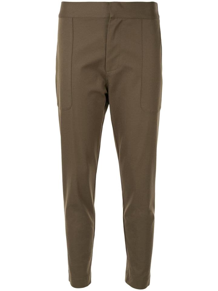 Bassike Twill Utility Pant - Green