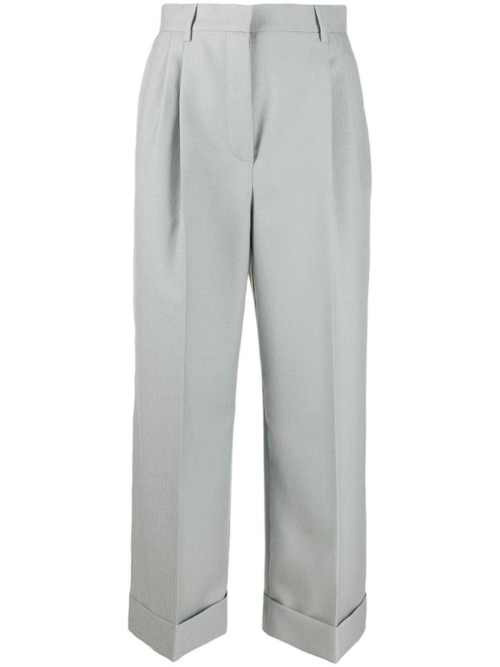 Fendi Wool Palazzo Trousers - F16wq-eliot