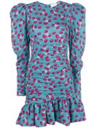 Magda Butrym Short Floral Dress - Green