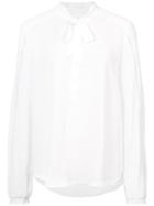 Veronica Beard Bow-fastened Shirt - White