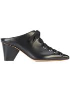 Derek Lam Nova Lace-up Slide - Black