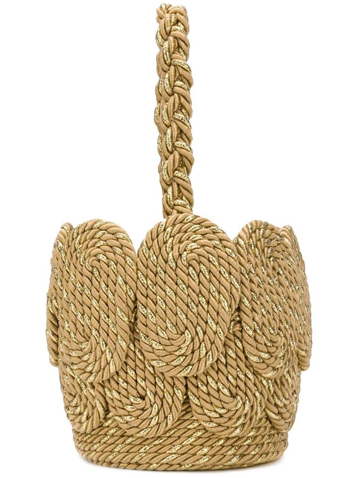 Mehry Mu Mini Cha Cha Shell Bag - Neutrals