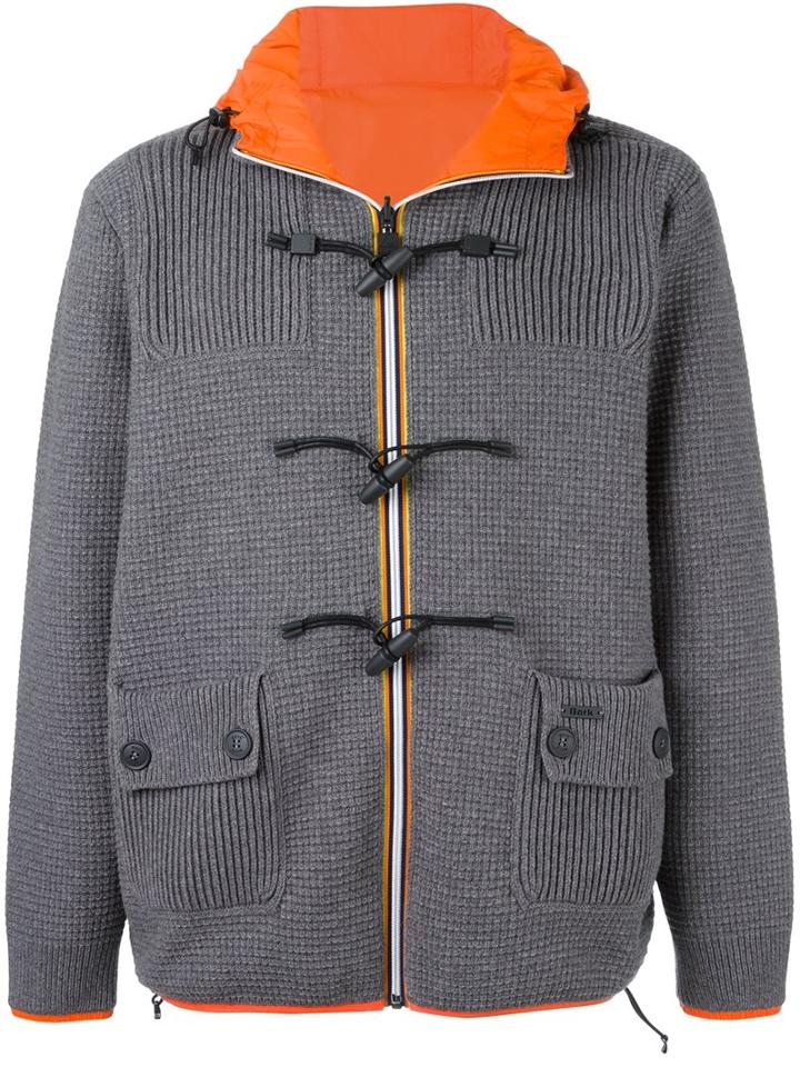 Bark Duffle Jacket, Men's, Size: Large, Grey, Polyamide