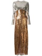 Rachel Comey Contrast Maxi Dress - Gold