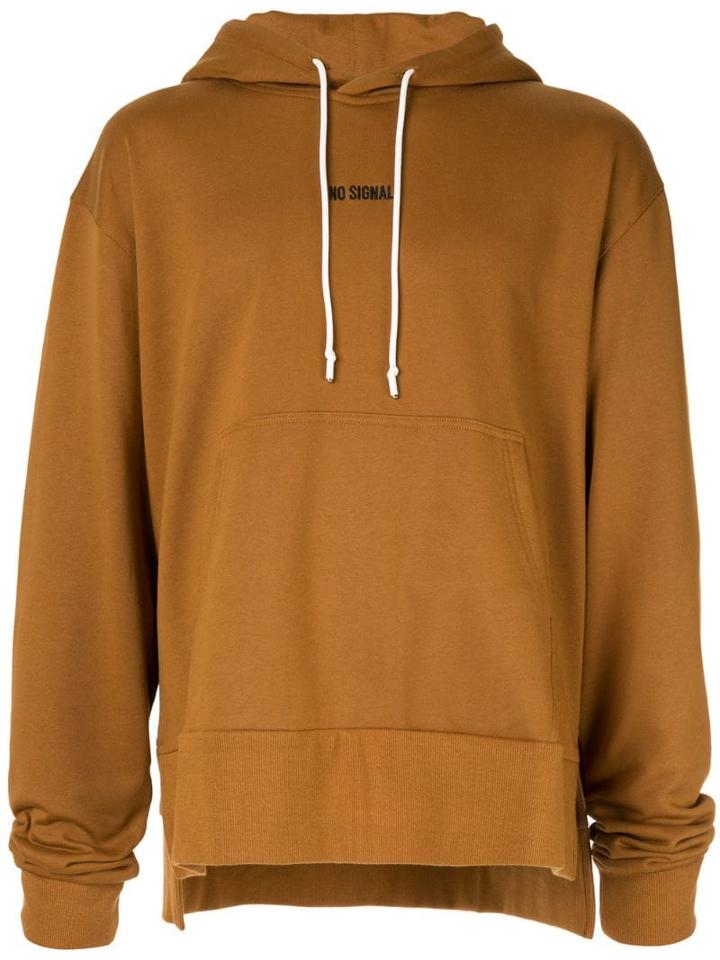Off Duty No Signal Hoodie - Brown