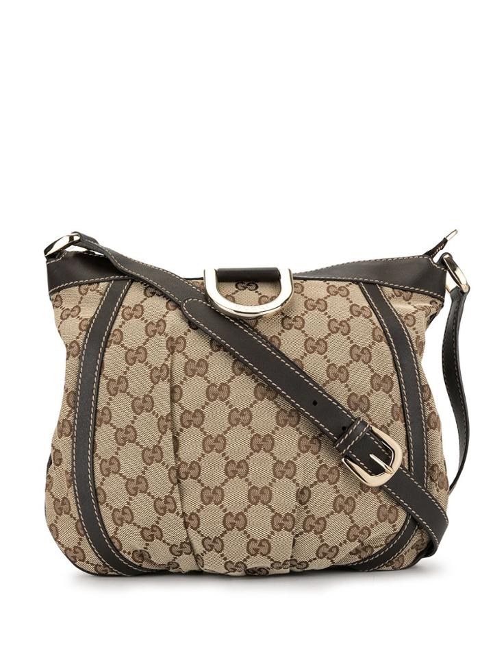 Gucci Pre-owned Gg Supreme Cross Body Bag - Brown