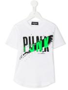 Dsquared2 Kids Punk T-shirt, Boy's, Size: 8 Yrs, White