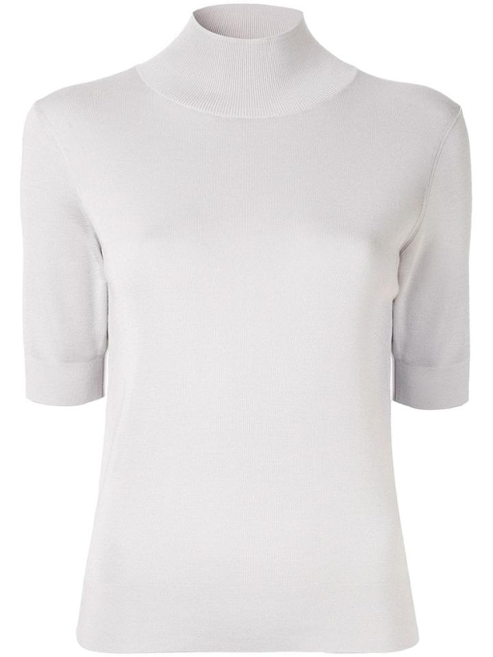 Des Prés Turtle Neck Jumper - Grey