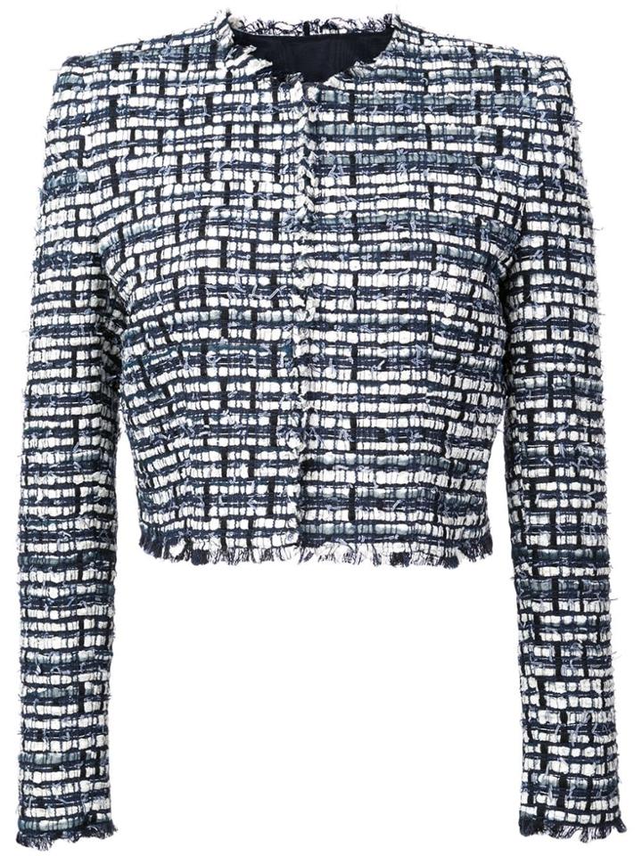 Thom Browne Cropped Jacket - Black