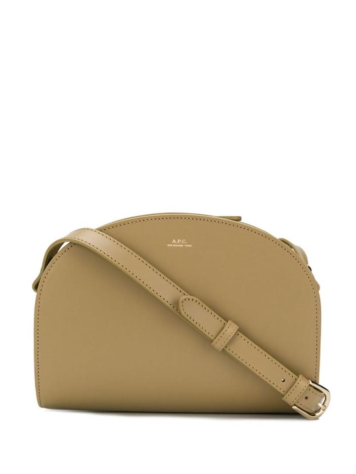 A.p.c. Double Zip Cross Body Bag - Neutrals