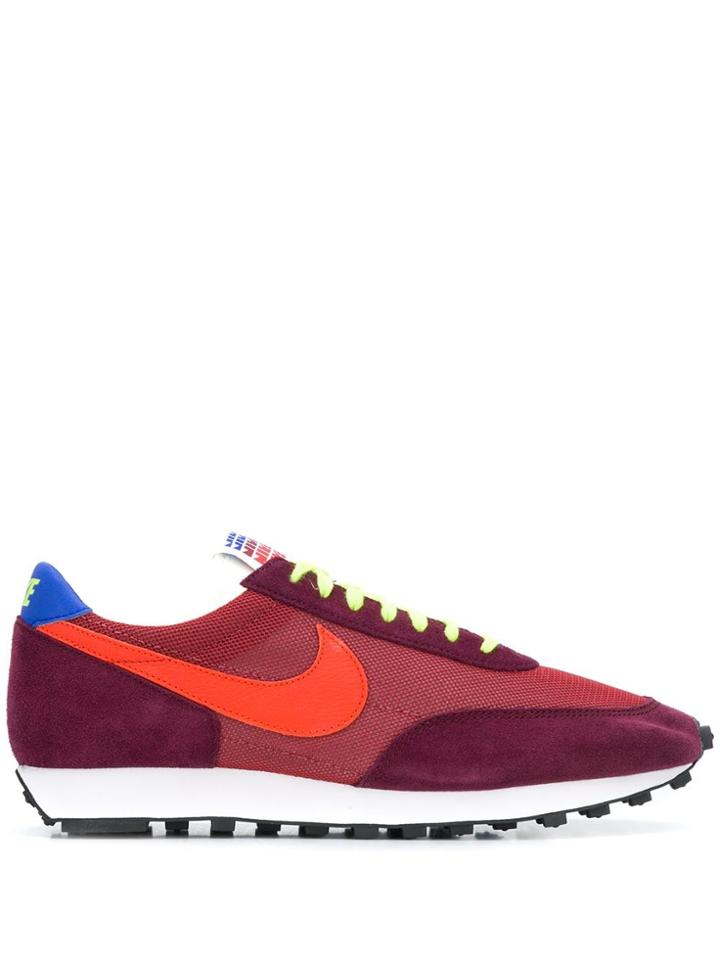 Nike Suede Panel Sneakers - Red