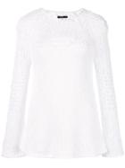Theory Knitted Top - White