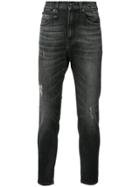 R13 Ripped Skinny Jeans - Black