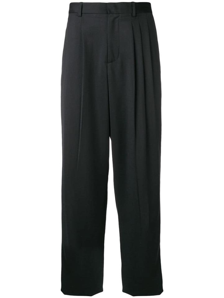 Chalayan Straight Trousers - Black