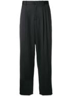 Chalayan Straight Trousers - Black