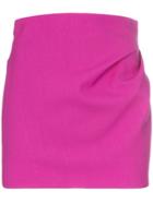 Jacquemus High Waisted Mini Skirt - Pink
