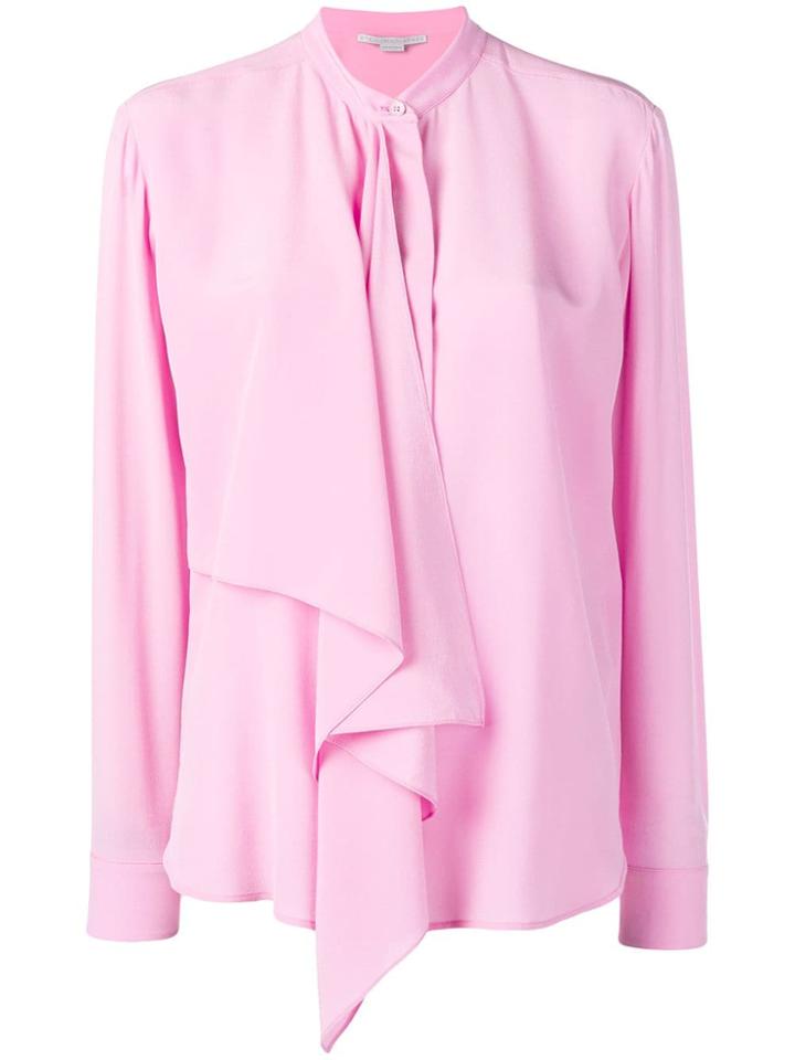 Stella Mccartney Asymmetric Panel Shirt - Pink