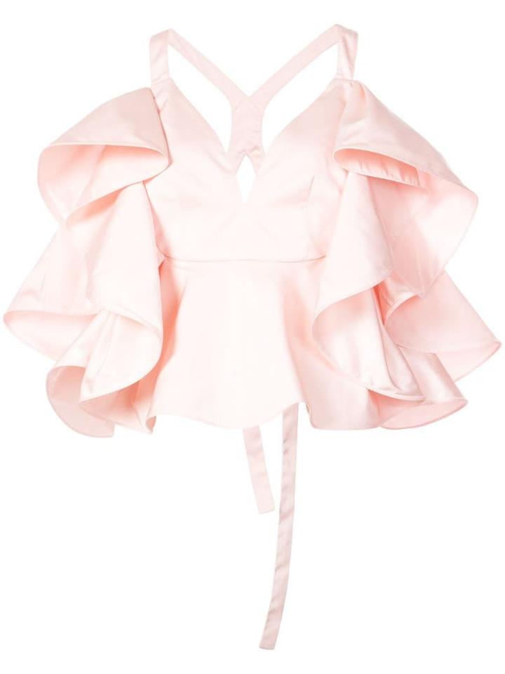 Rosie Assoulin Ruffled Blouse - Pink