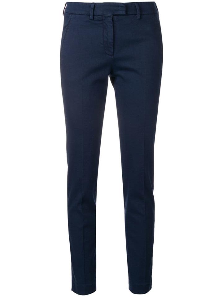 Incotex Incotex By Slowear Slim-fit Trousers - Blue
