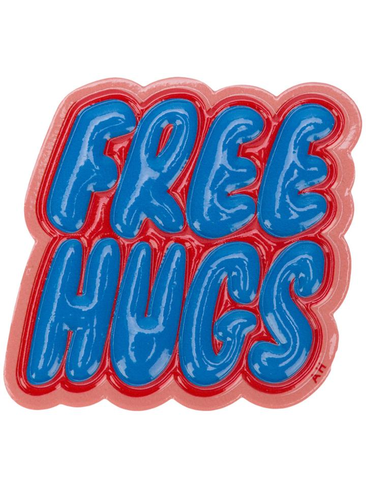 Anya Hindmarch Free Hugs Sticker - Blue