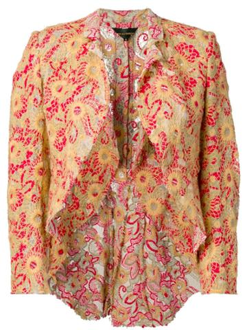 Comme Des Garçons Vintage 2003's Embroidered Jacket