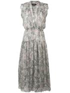 Isabel Marant Eydie Summer Night Printed Dress - White