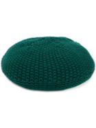 Ma'ry'ya Chunky Knit Beret Hat - Green