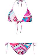 Emilio Pucci Printed Swimsuit - Pink & Purple