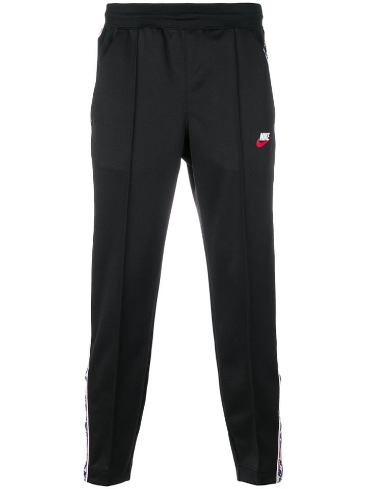 Nike Sportswear Taped Track Pants - Black