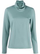 Forte Forte Turtleneck Top - Blue