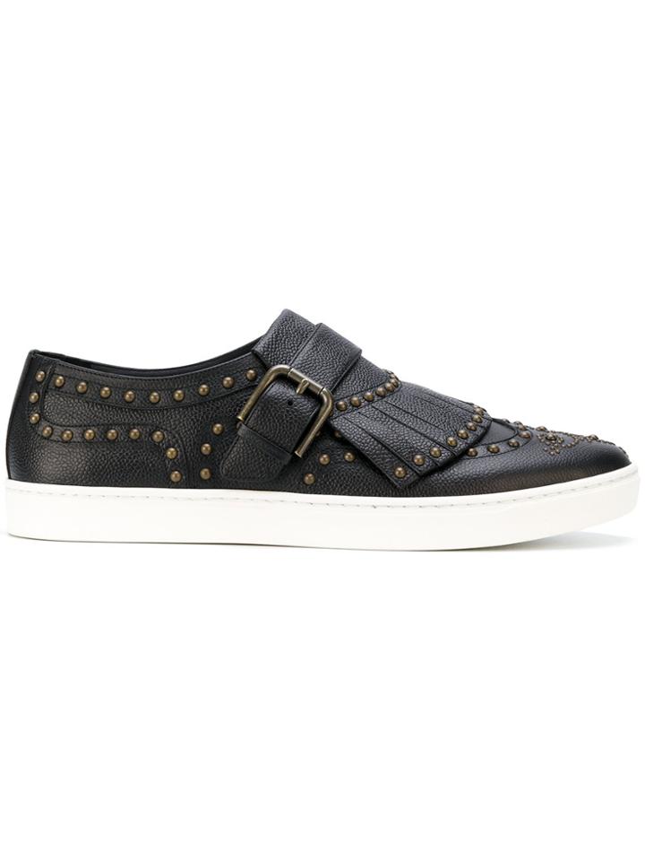 Dolce & Gabbana London Slip-on Sneakers - Black