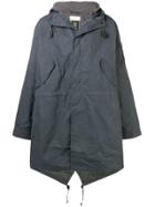 Universal Works Hooded Parka Coat - Grey