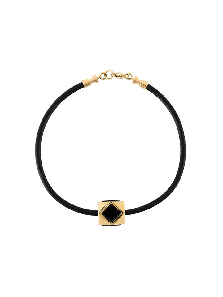 Northskull 'polyhedron' Bracelet, Adult Unisex, Black