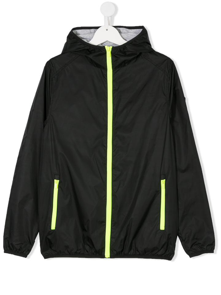 Ciesse Piumini Junior Contrast Zipped Jacket - Black