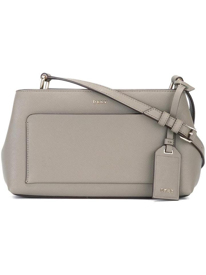 Dkny Slip Pocket Shoulder Bag, Women's, Green