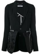 Givenchy - Classic Zip Blazer - Women - Silk/polyamide/polyester/viscose - 40, Black, Silk/polyamide/polyester/viscose
