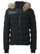 Mackage 'ronin' Padded Jacket, Men's, Size: 52, Black, Nylon/spandex/elastane/goose Down