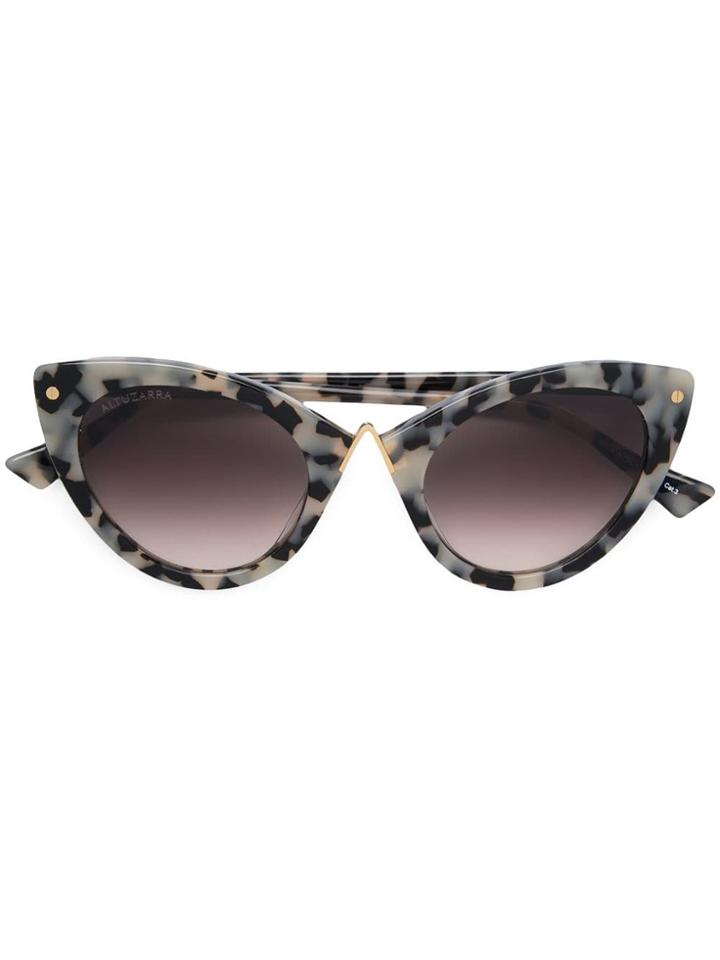 Altuzarra 'cat Eye' Sunglasses - White