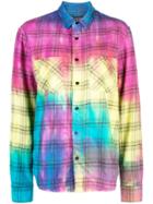 Amiri Rainbow Plaid Shirt - Multicolour