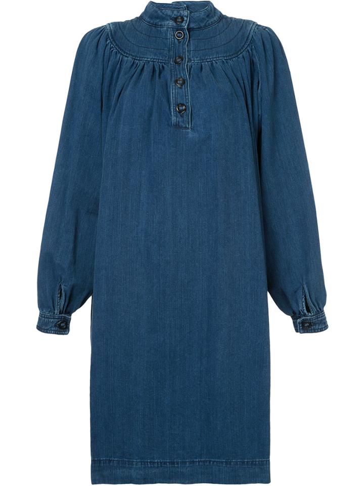 Chloé Denim Swing Dress - Blue