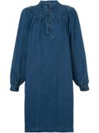 Chloé Denim Swing Dress - Blue