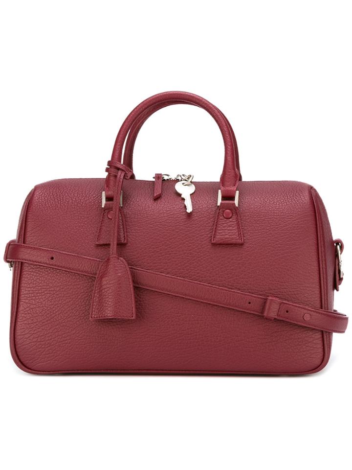 Maison Margiela Key Charm Duffle Tote - Red