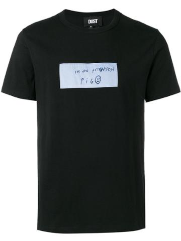 Dust Patchwork T-shirt - Black