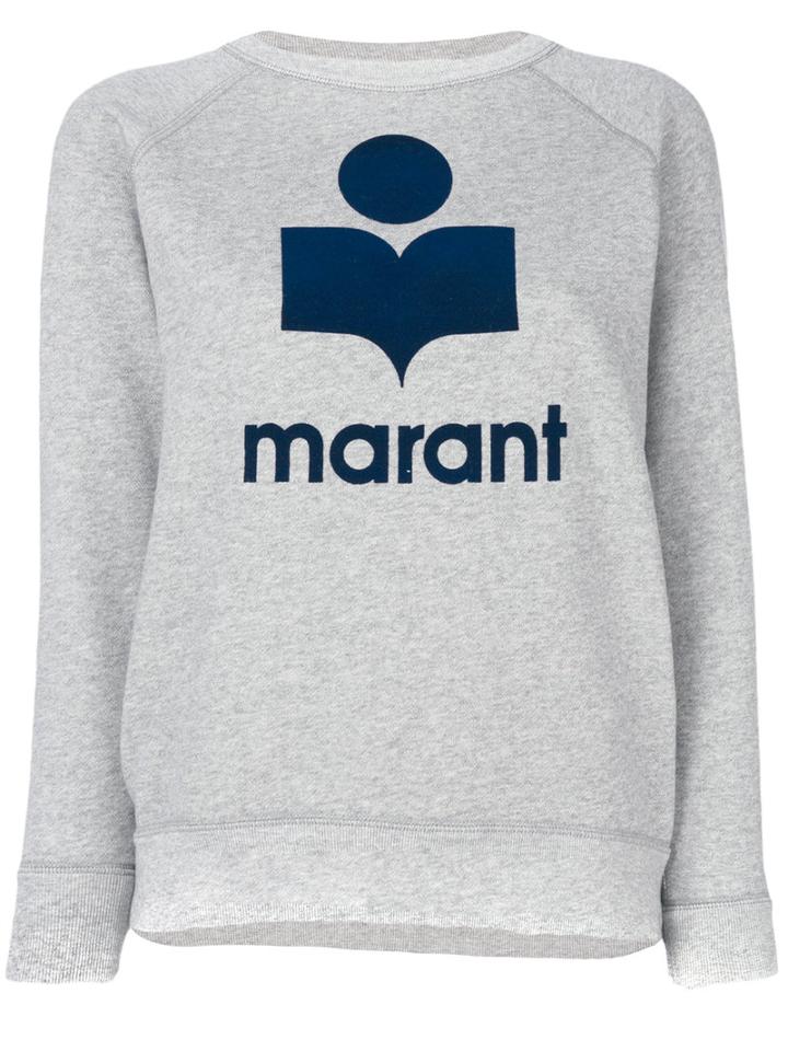 Isabel Marant Étoile - Milly Sweatshirt - Women - Cotton/polyamide/polyester - 40, Grey, Cotton/polyamide/polyester